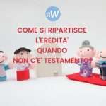 Come si ripartisce l'eredità quando non c'è testamento?