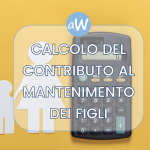 Calcolo del contributo al mantenimento dei figli di coppie separate o divorziate
