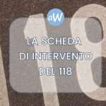 Scheda di Intervento del 118 per Casi di Malasanità